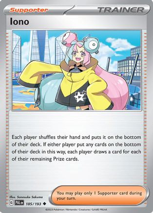 Iono - 185/193 185 - [SV02 Paldea Evolved]