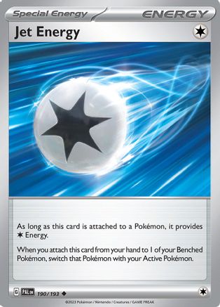 Jet Energy 190 - [SV02 Paldea Evolved]