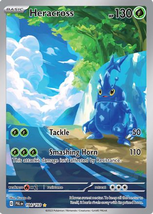 Heracross (194/193) [Écarlate et Violet : Paldea Evolved] 