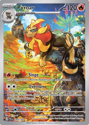 Pyroar (200/193) [Écarlate et Violet : Paldea Evolved] 