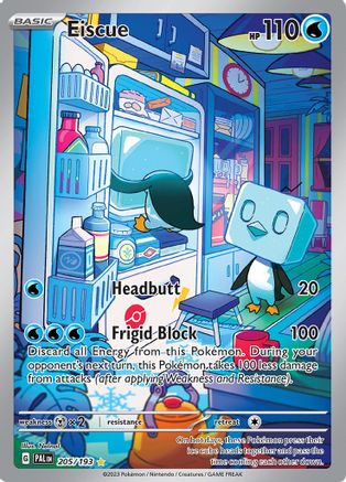 Eiscue - 205/193 205 - [SV02 Paldea Evolved] Holofoil