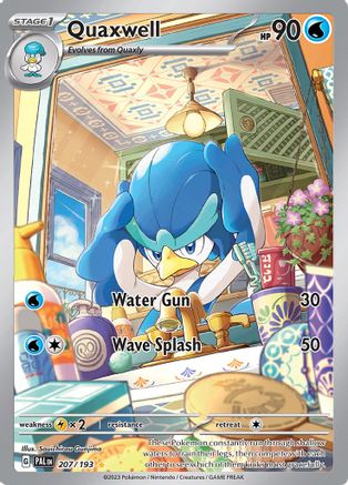 Quaxwell - 207/193 207 - [SV02 Paldea Evolved] Holofoil