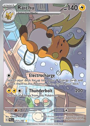 Raichu (211/193) [Écarlate et Violet : Paldea Evolved] 