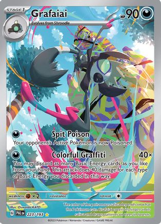 Grafaiai - 223/193 223 - [SV02 Paldea Evolved] Holofoil