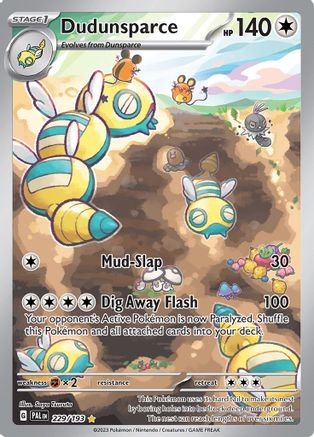 Dudunsparce (229/193) [Écarlate et Violet : Paldea Evolved] 