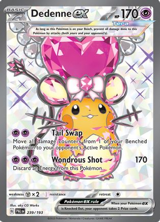 Dedenne ex (239/193) [Scarlet &amp; Violet: Paldea Evolved] 