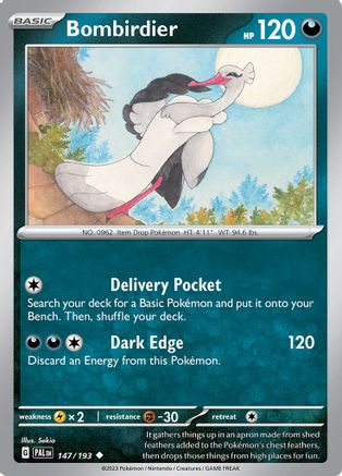 Bombirdier (147/193) [Écarlate et Violet : Paldea Evolved] 