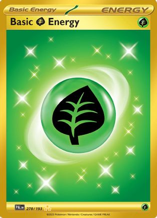Basic Grass Energy - 278/193 278 - [SV02 Paldea Evolved] Holofoil