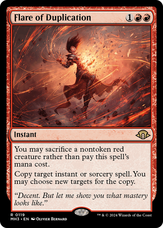 Flare de duplication (MH3-119) - [Modern Horizons 3] Foil