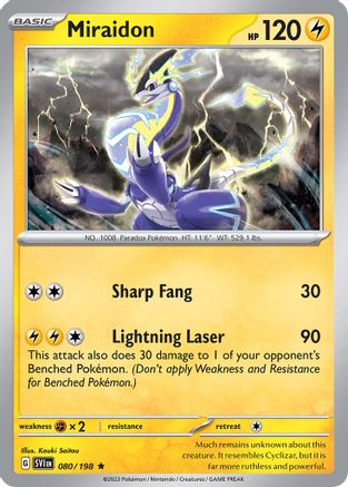 Miraidon - 080/198 - [Deck Exclusives]