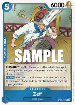 Zeff (OP03-047) - Pillars of Strength