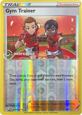 Gym Trainer (2022) 59 - [Professor Program Promos] Reverse Holofoil