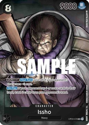 Issho (Alternate Art) (OP03-078) - Pillars of Strength