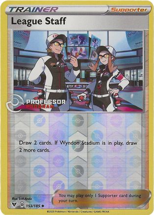 League Staff 153 - [Professor Program Promos] Reverse Holofoil