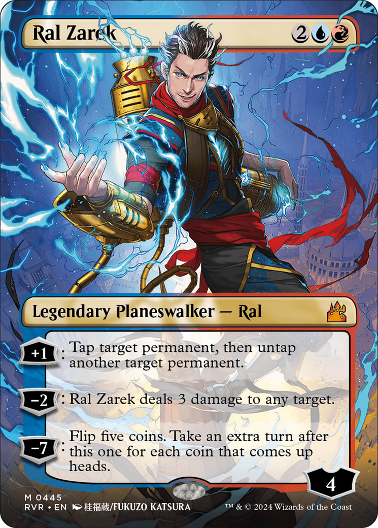 Ral Zarek (RVR-445) - [Ravnica Remastered] (Borderless)
