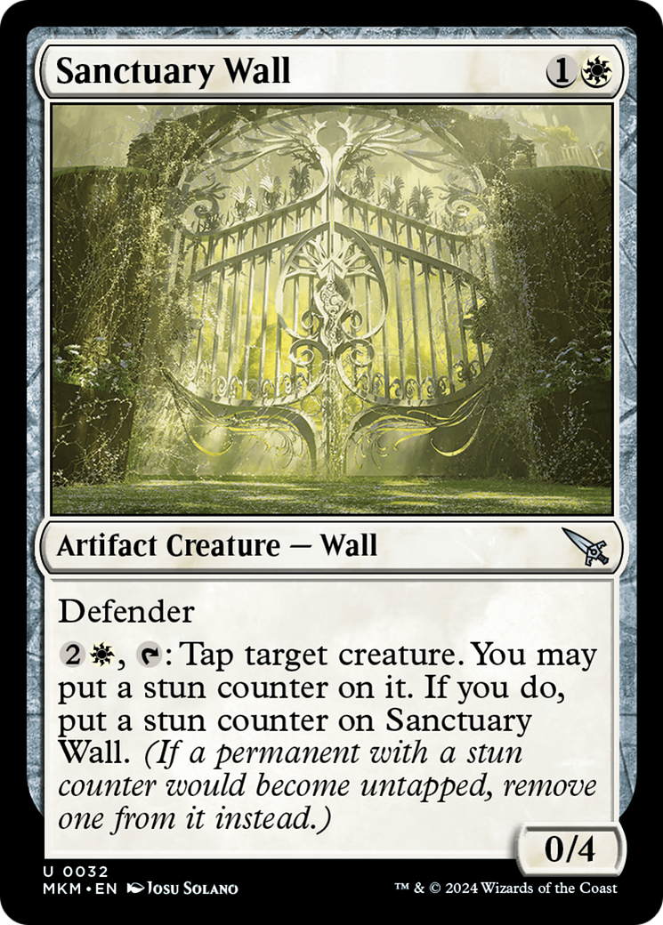 Sanctuary Wall (MKM-032) - [Murders at Karlov Manor] Foil