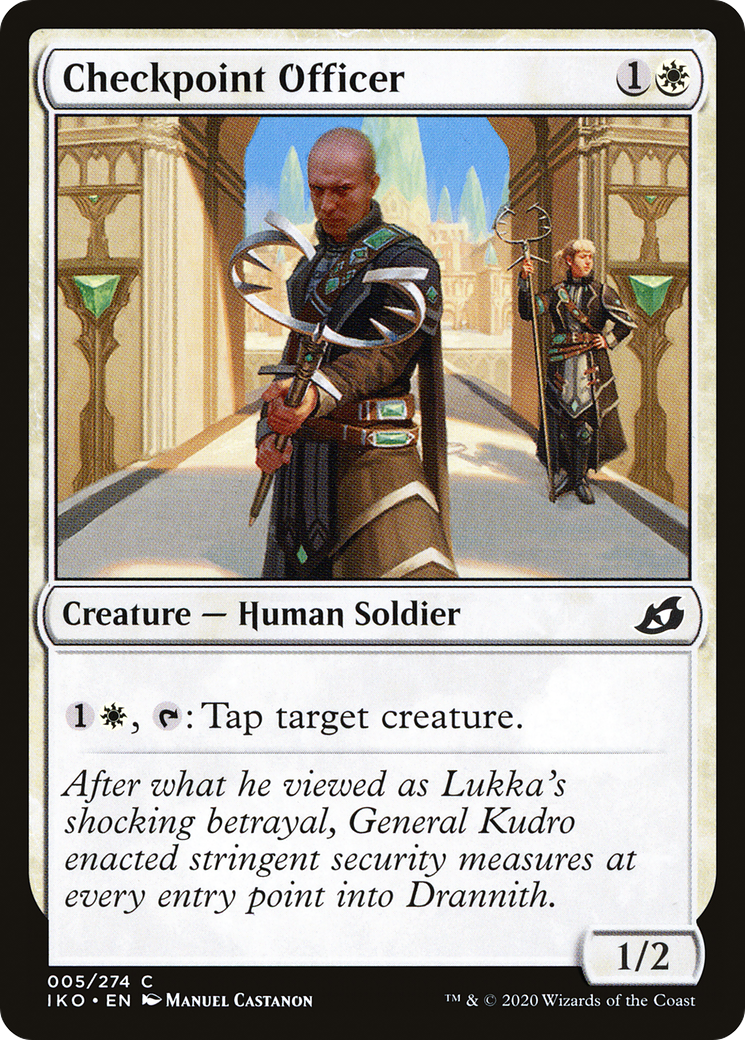 Checkpoint Officer (IKO-005) - [Ikoria: Lair of Behemoths]