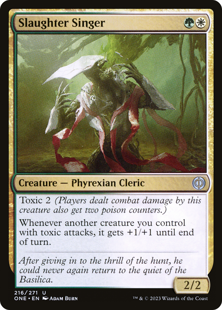 Slaughter Singer (ONE-216) - [Phyrexia: All Will Be One] Foil
