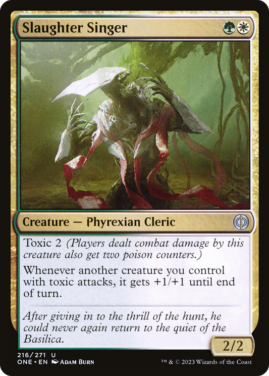 Slaughter Singer (ONE-216) - [Phyrexia: All Will Be One] Foil