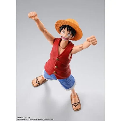 Figurine articulée SHFiguarts Monkey D. Luffy Romance Dawn One Piece