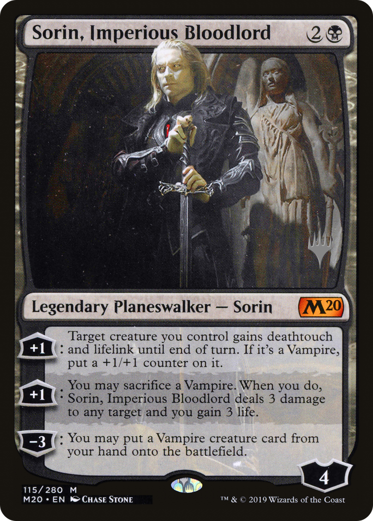 Sorin, Imperious Bloodlord (PPM20-115) - [Core Set 2020 Promos] Foil