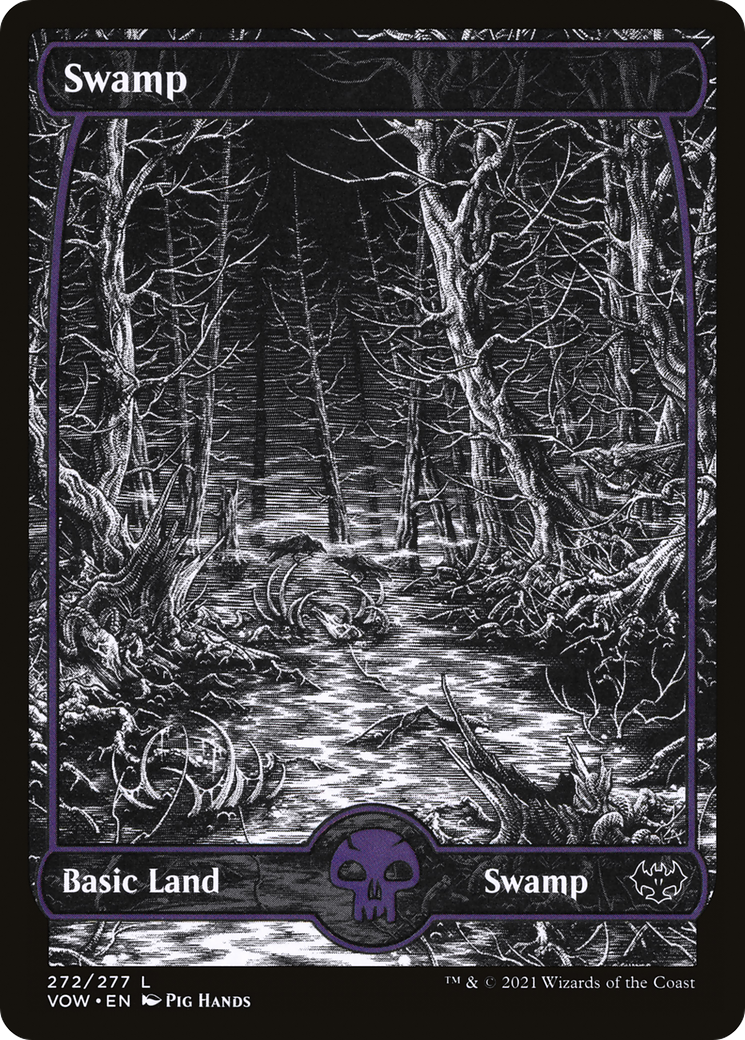 Swamp (VOW-272) - [Innistrad: Crimson Vow]: (Showcase)