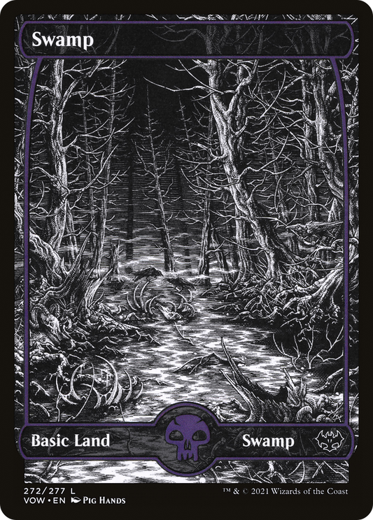 Swamp (VOW-272) - [Innistrad: Crimson Vow]: (Showcase)