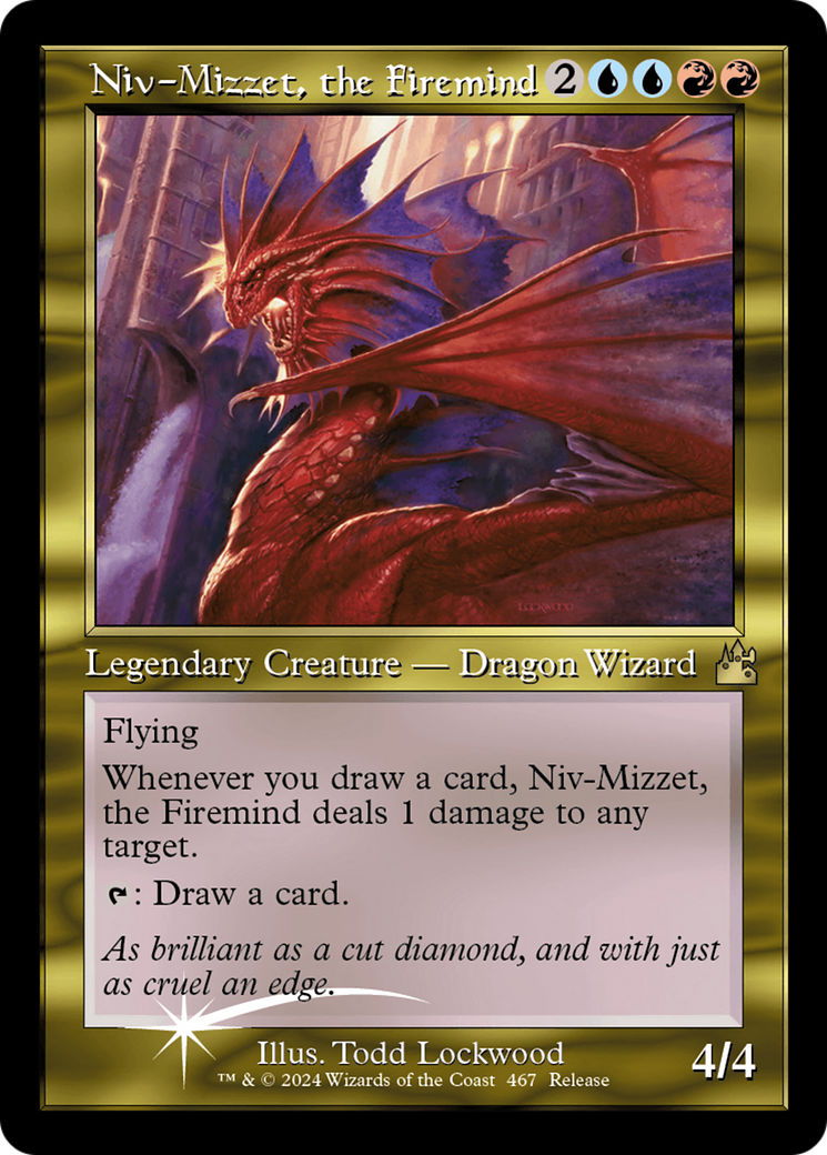 Niv-Mizzet, the Firemind (LARP-467) - [Ravnica Remastered] Foil