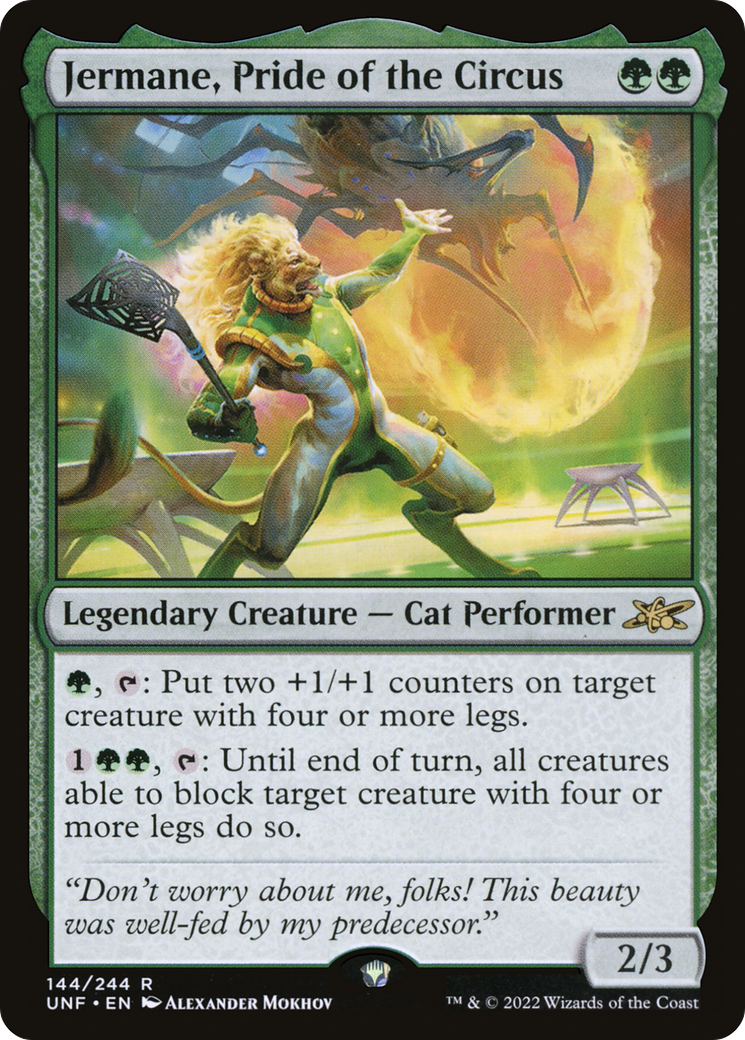 Jermane, Pride of the Circus (UNF-144) - [Unfinity]