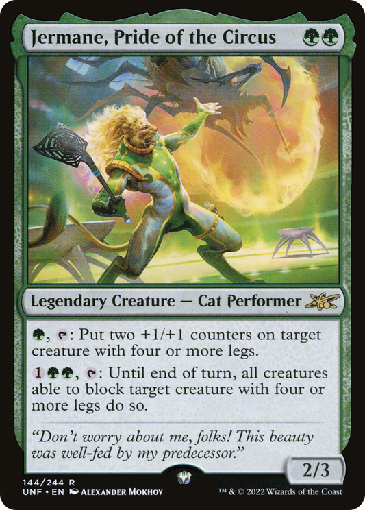 Jermane, Pride of the Circus (UNF-144) - [Unfinity]