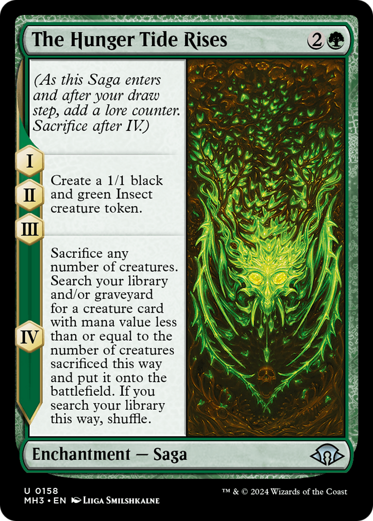 The Hunger Tide Rises (MH3-158) - [Modern Horizons 3] Foil