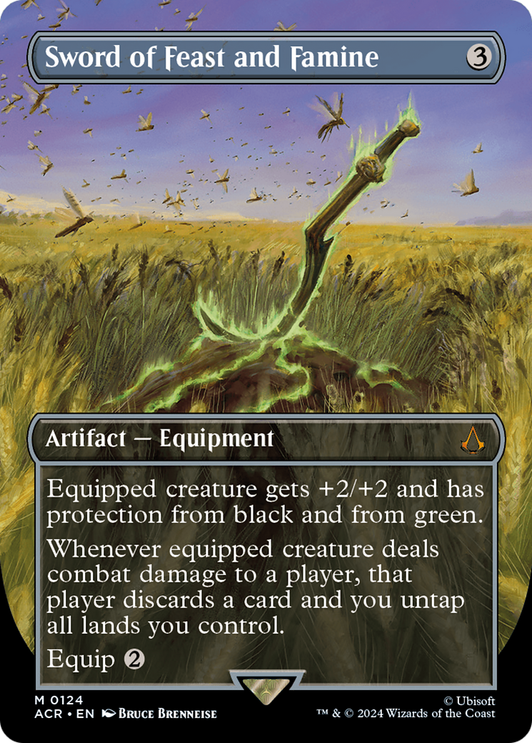 Sword of Feast and Famine (ACR-124) - [Assassin's Creed] (Borderless) Foil