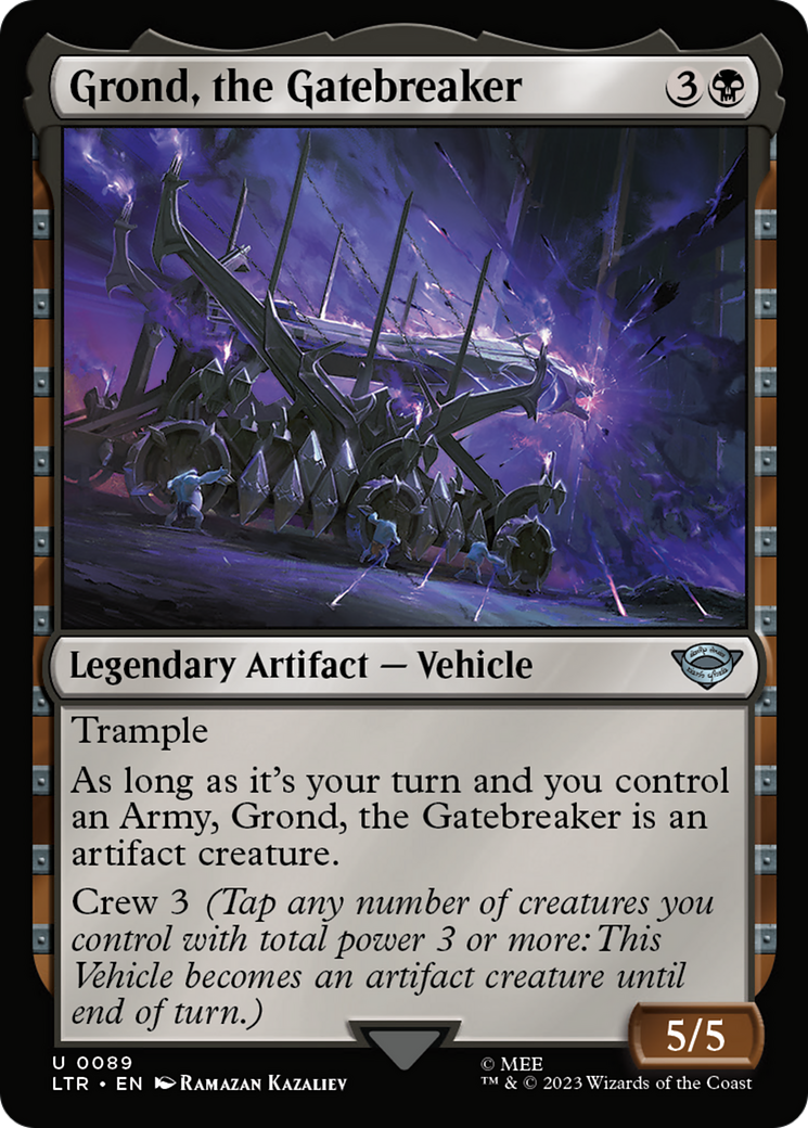 Grond, the Gatebreaker (LTR-089) - [The Lord of the Rings: Tales of Middle-earth]