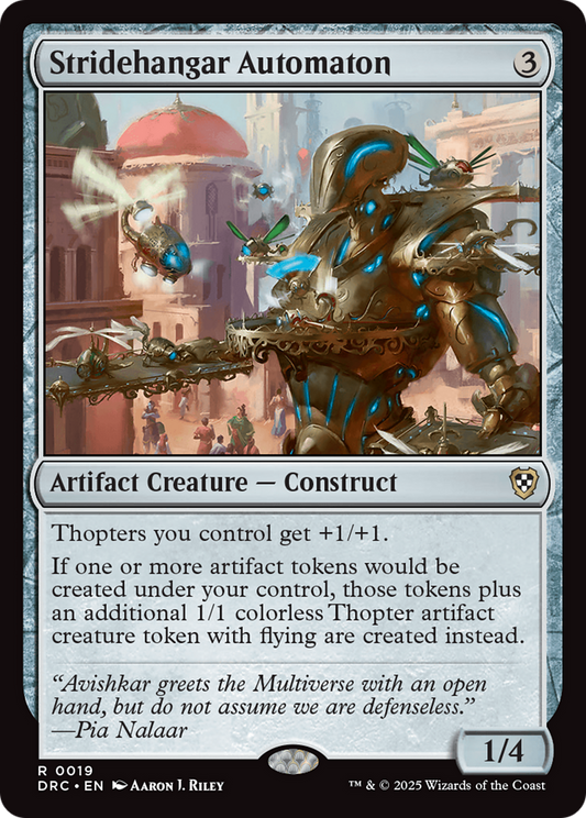 Stridehangar Automaton (DRC-019) - [Commander: Aetherdrift]