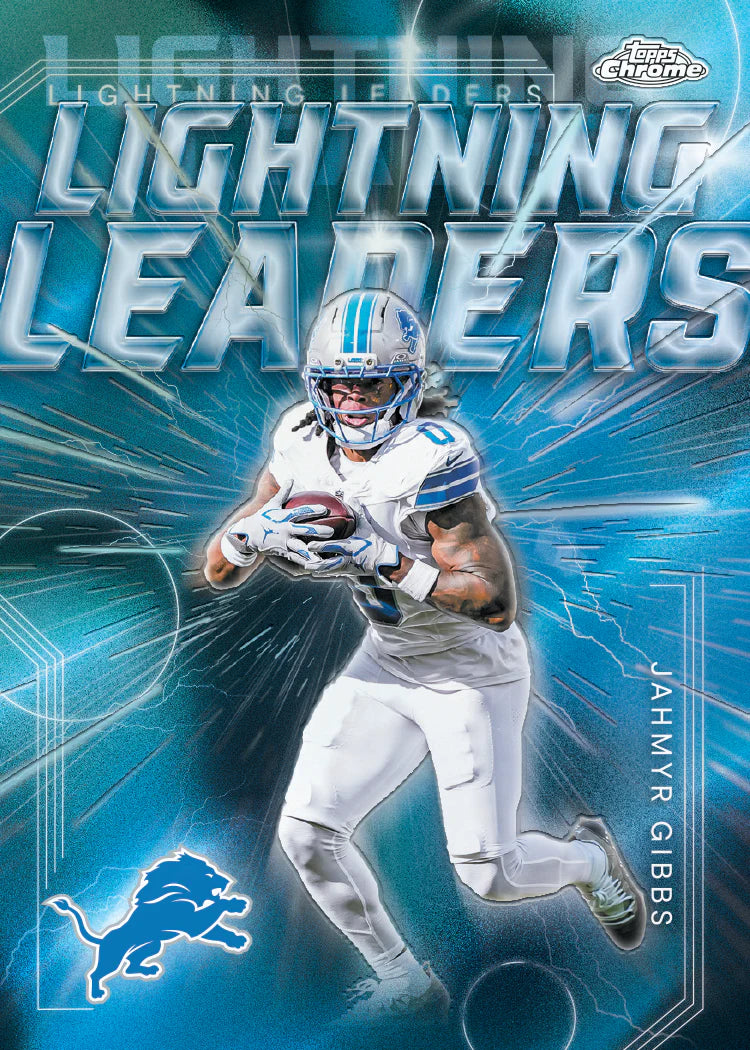 2025 Topps Chrome® Football Mega Box