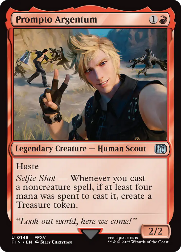 Prompto Argentum (FIN-148) - [FINAL FANTASY] Foil