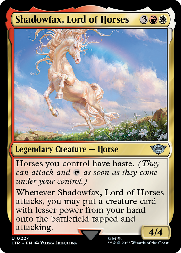 Shadowfax, Lord of Horses (LTR-227) - [The Lord of the Rings: Tales of Middle-earth] Foil