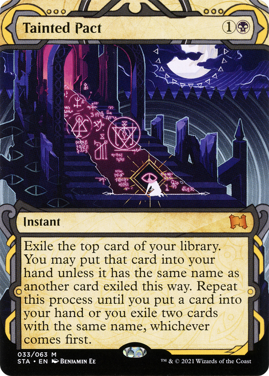 Tainted Pact (STA-033) - [Strixhaven Mystical Archive]: (Showcase) (Borderless)