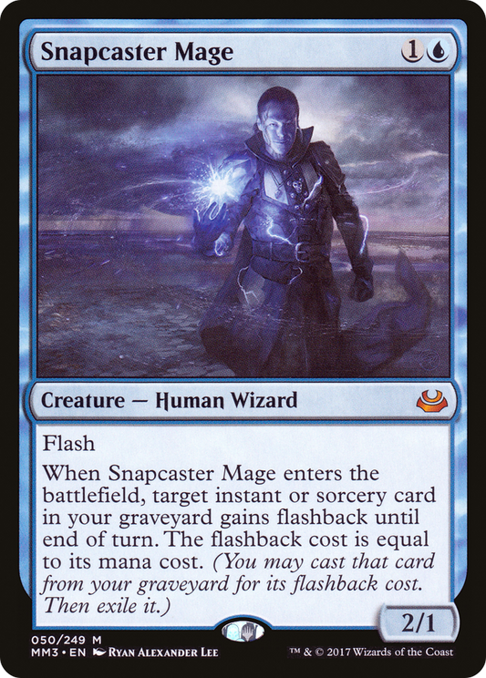 Snapcaster Mage (MM3-050) - [Modern Masters 2017] Foil