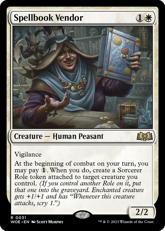 Spellbook Vendor (WOE-031) - [Wilds of Eldraine]