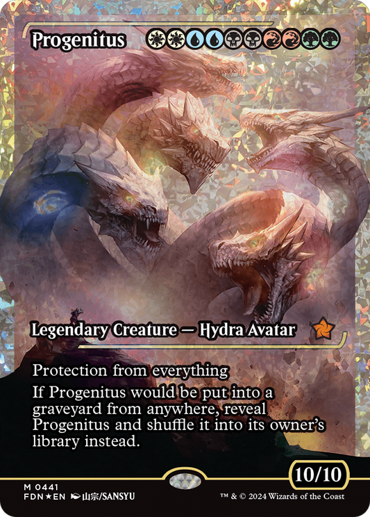 Progenitus (FDN-441) - [Foundations]: (Showcase) Foil