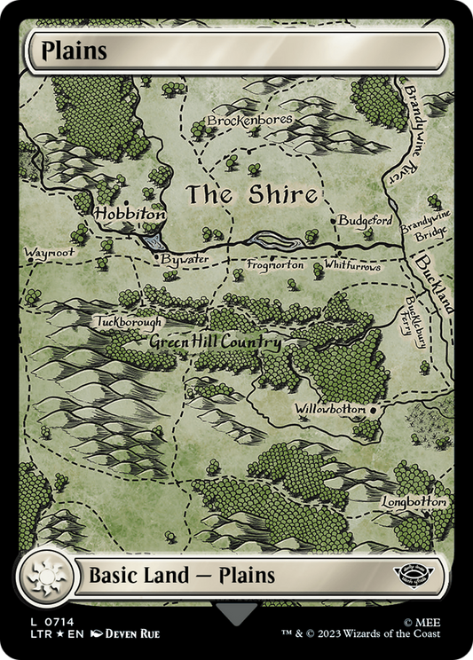Plaines (0714) (Surge Foil) [Le Seigneur des Anneaux : Contes de la Terre du Milieu] 