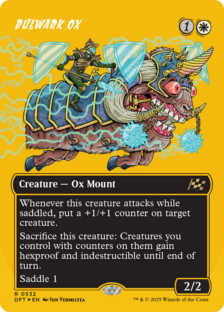 Bulwark Ox (DFT-532) - [Aetherdrift] (Borderless) Foil