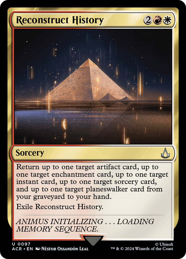 Reconstruct History (ACR-097) - [Assassin's Creed]