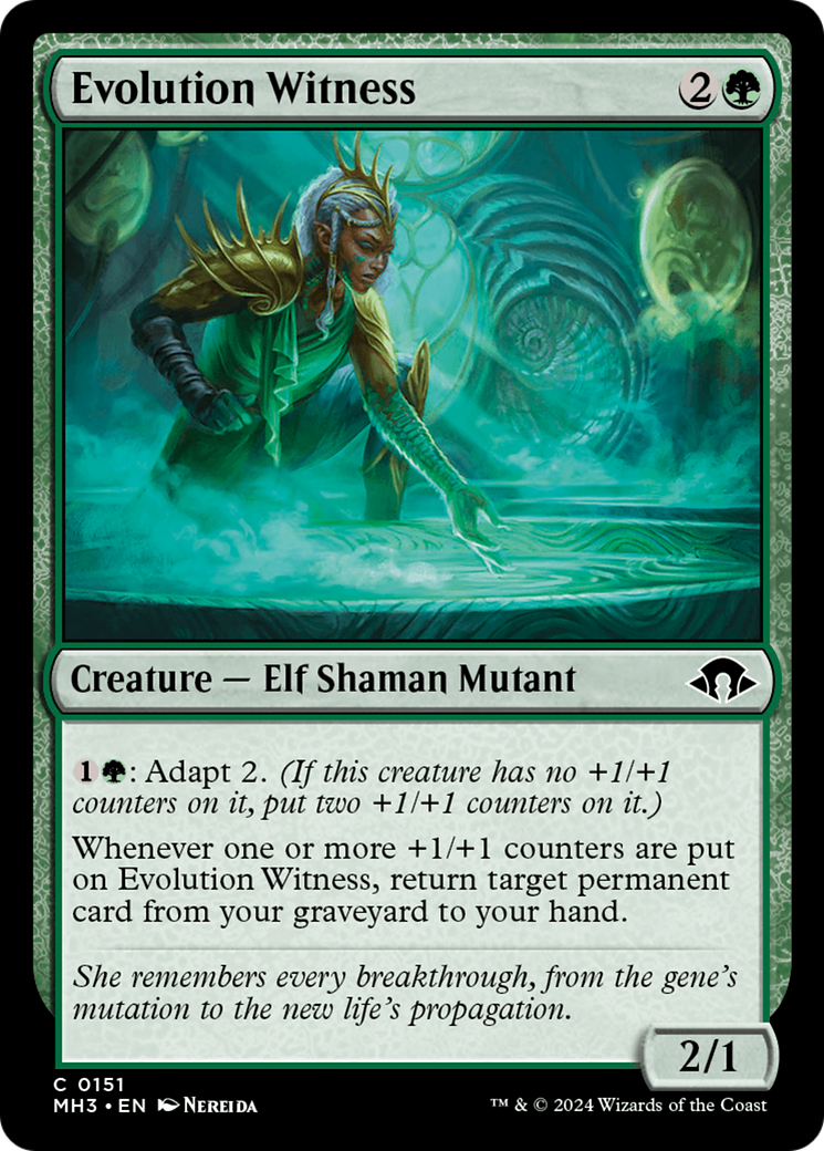 Evolution Witness (MH3-151) - [Modern Horizons 3]