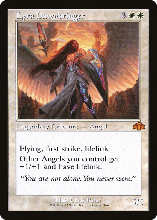 Lyra Dawnbringer (DMR-266) - [Dominaria Remastered] Foil