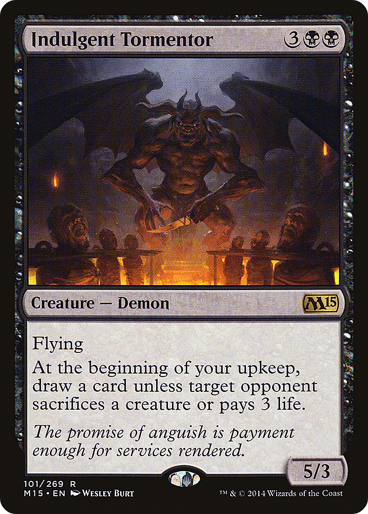 Indulgent Tormentor (M15-101) - [Magic 2015] Foil
