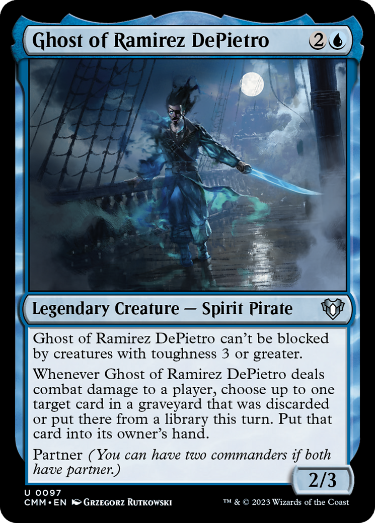 Fantôme de Ramirez DePietro [Commander Masters] 