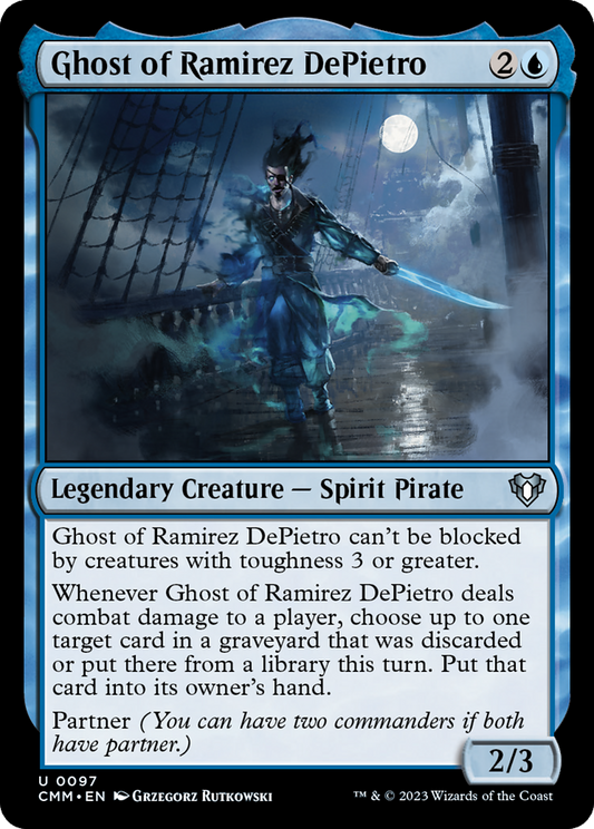 Ghost of Ramirez DePietro (CMM-097) - [Commander Masters]