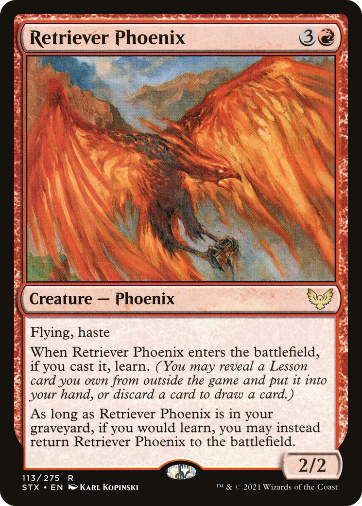 Retriever Phoenix (STX-113) - [Strixhaven: School of Mages]